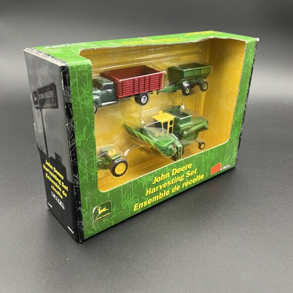 2002 ERTL JOHN DEERE HARVESTING SET 15014 - NEW - Picture 10 of 10